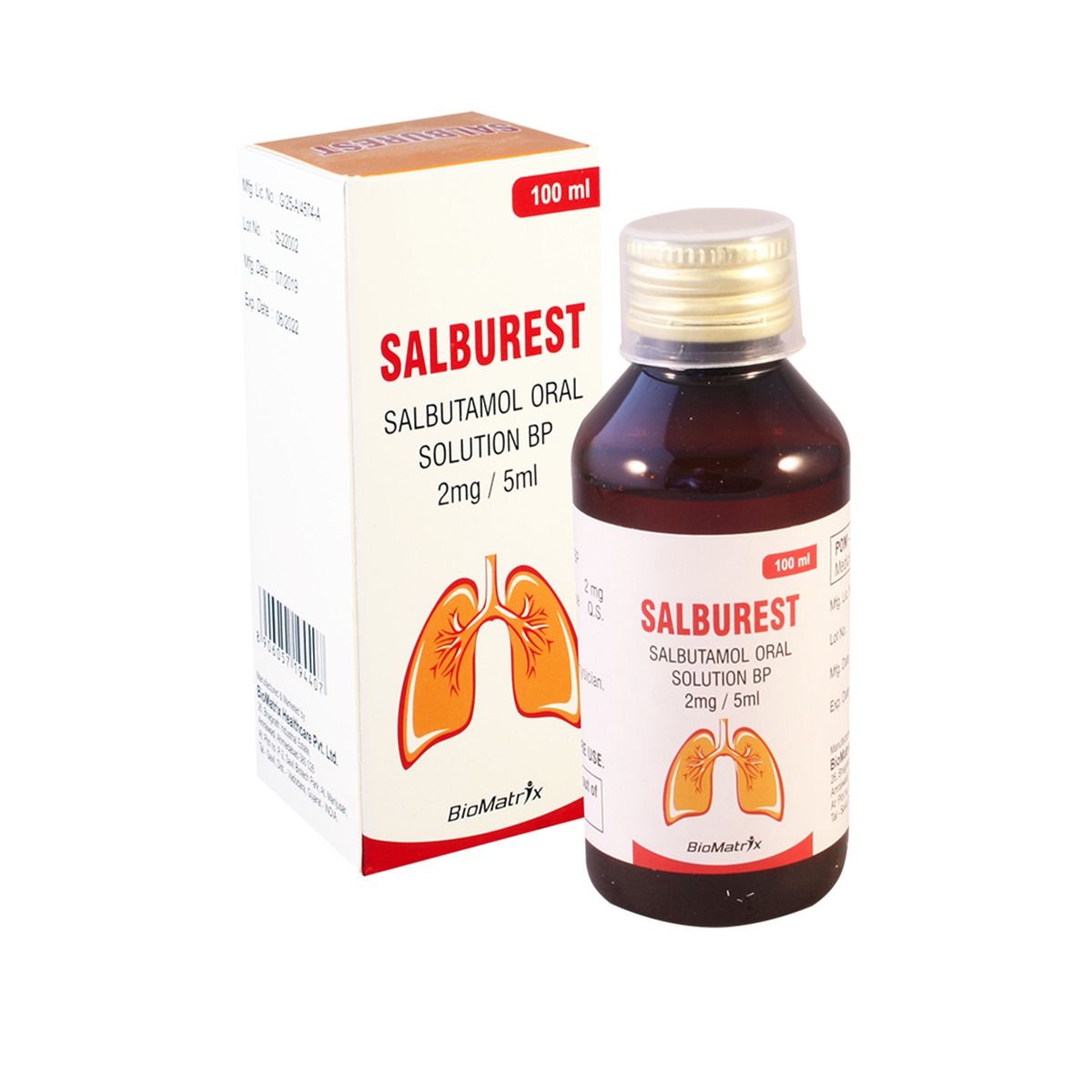 სალბურესტი სიროფი 100მლ