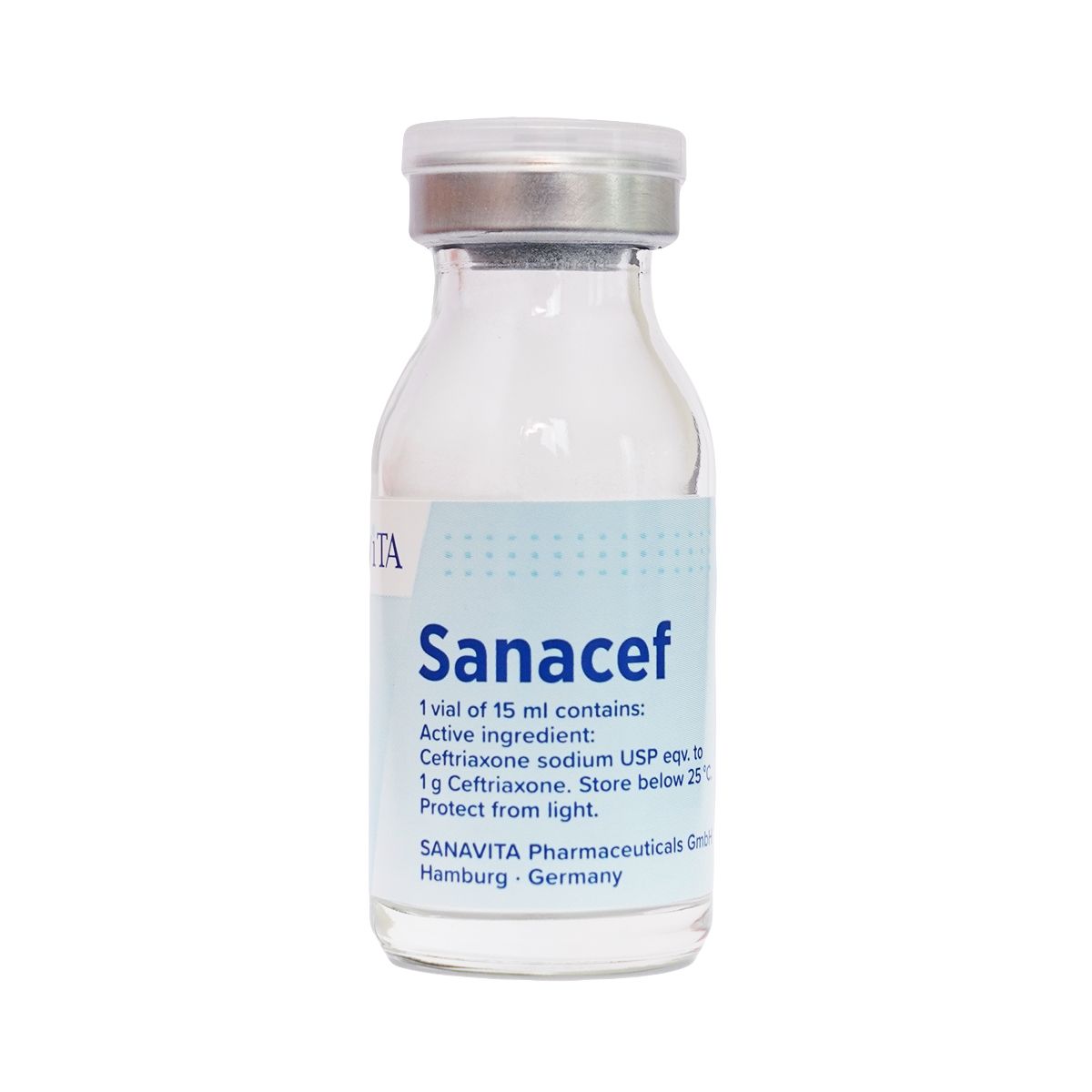 სანაცეფი - Sanacef 1გ 50 ფლაკონი