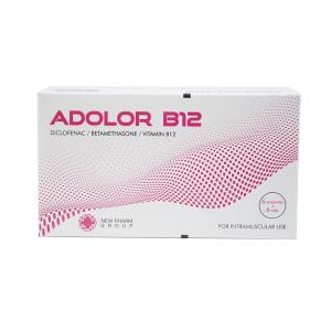 ADOLOR - ადოლორი B12 6 ფლაკონი + 6 გამხსნელი