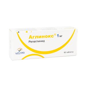 Aglinox - აგლინოქსი 1მგ 90 ტაბლეტი