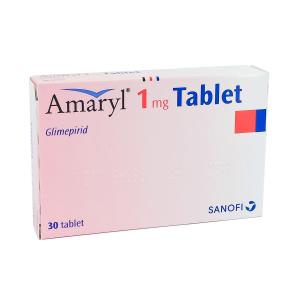 Amaryl - ამარილი 1მგ 30 ტაბლეტი