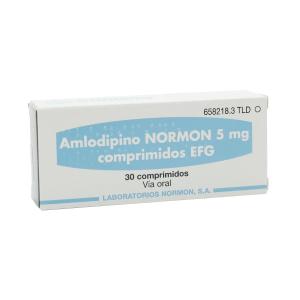 Amlodipin - ამლოდიპინი ნორმონი 5მგ 30 ტაბლეტი