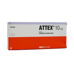 Attex - ატექსი 10მგ 28 კაფსულა