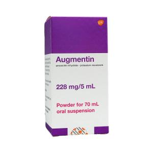 Augmentin - აუგმენტინი 228მგ/70მლ სუსპენზია