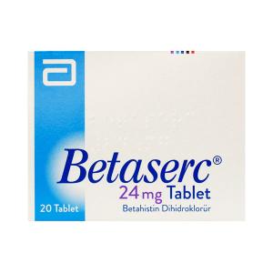 Betaserc - ბეტასერკი 24მგ 20 ტაბლეტი