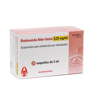 Budesonida - ბუდესონიდი სუსპენზია 0.25მგ/მლ 2მლ 20 ნებულა