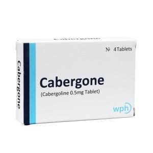 Cabergone - კაბერგონი 0.5მგ 4 ტაბლეტი