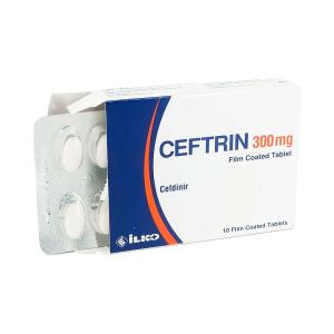 Ceftrin - ცეფტრინი 300მგ 10 ტაბლეტი