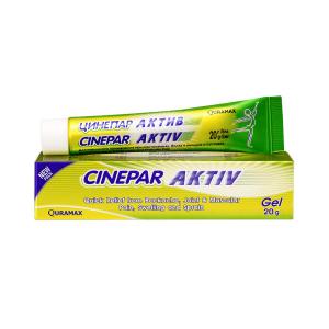 Cinepar Aktiv - ცინეპარ აქტივი გელი 20გ