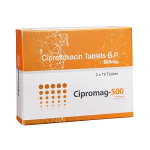 Cipromag 500 - ციპრომაგი 500 500მგ 20 ტაბლეტი