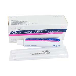 Clotrimazole - კლოტრიმაზოლ ARISTO 2% 20გ ვაგინალური კრემი