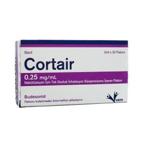Cortair - კორტაირი 0.25მგ 20 საინჰალაციო ფლაკონი