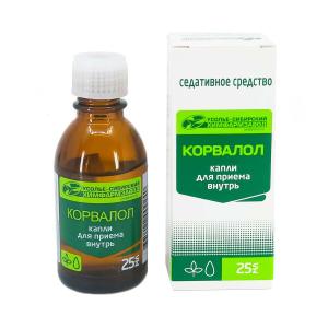 Corvalol - კორვალოლი 25მლ ფლაკონი