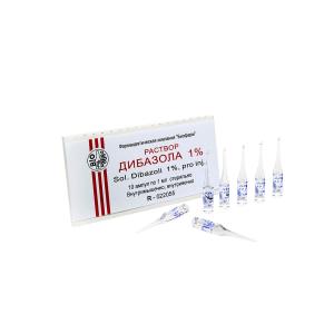 DIBAZOL - დიბაზოლი 1% 1მლ 10 ამპულა