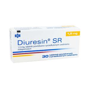 Diurezin SR - დიურეზინი SR 1.5მგ 30 ტაბლეტი 