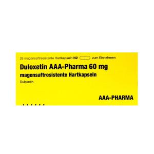 Duloxetin AAA-Pharma - დულოქსეტინი AAA ფარმა 60მგ 28 კაფსულა