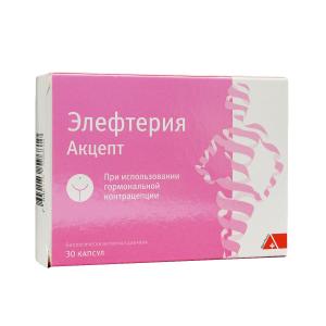 Elefteria Accept  - ელეფტერია აქცეპტი 30 კაფსულა