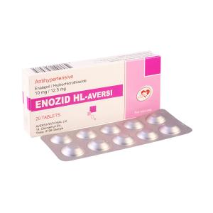 Enozid HL - ენოზიდი HL 10მგ/12.5მგ 20 ტაბლეტი
