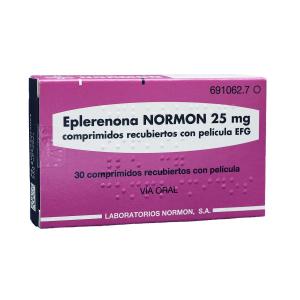 Eplerenona - ეპლერენონი 25მგ 30 ტაბლეტი