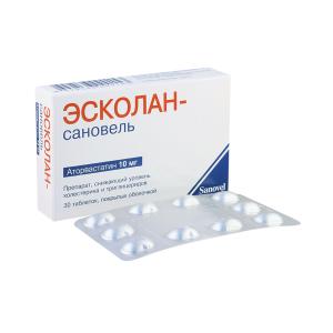Escolan - ესკოლანი 10მგ 30 ტაბლეტი