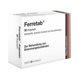 Ferretab - ფერეტაბი 30 კაფსულა