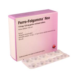 Ferro-folgamma - ფერო-ფოლგამა ნეო 100 ტაბლეტი