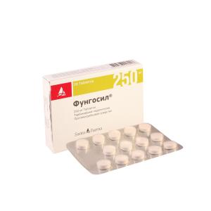 Fungosil - ფუნგოსილი 250მგ 28 ტაბლეტი