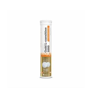 Gold-L- carnitine - გოლდ L-კარნიტინი ქრომით 20 შუშხუნა ტაბლეტი 