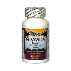 Gravida Ferrum - გრავიდა ფერუმი 90 კაფსულა