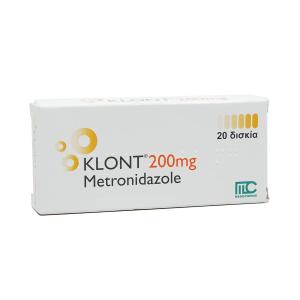 Klont - კლონტი 200მგ 20 ტაბლეტი