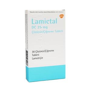 Lamictal DC - ლამიქტალი DC საღეჭი ტაბლეტი 25მგ 30 ტაბლეტი