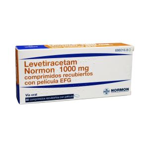 Levetiracetam Normon - ლევეტირაცეტამი ნორმონი 1000მგ 30 ტაბლეტი