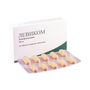 Levicom - ლევიკომი 500მგ 10 ტაბლეტი