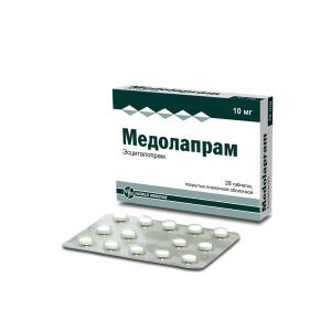 Medolapram - მედოლაპრამი 10მგ 28 ტაბლეტი