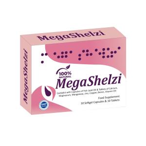 Megashelzee - მეგაშელზი 10 ტაბლეტი და 10 კაფსულა