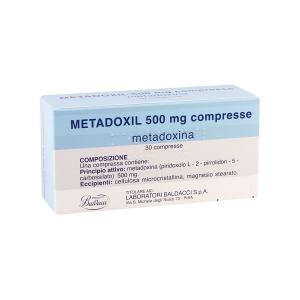 Metadoxil - მეტადოქსილი 500მგ 30 ტაბლეტი