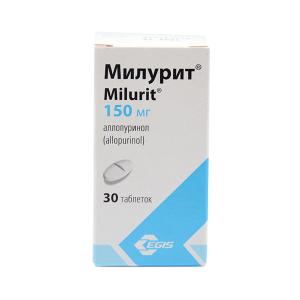 Milurit - მილურიტი 150მგ 30 ტაბლეტი