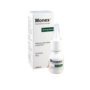 Monex - მონექსი სპრეი 50მკგ 140 დოზა