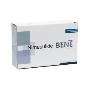 Nimesulide - ნიმესულიდი ბენე 100მგ 30 პაკეტი