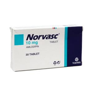 Norvasc - ნორვასკი 10მგ 30 ტაბლეტი