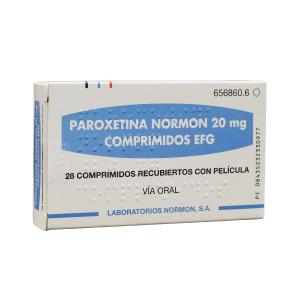 Paroxetina Normon - პაროქსეტინი ნორმონი 20მგ 28 ტაბლეტი