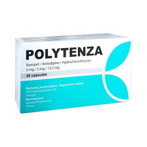 Polytenza - პოლიტენზა 5/5/12.5მგ 30 კაფსულა