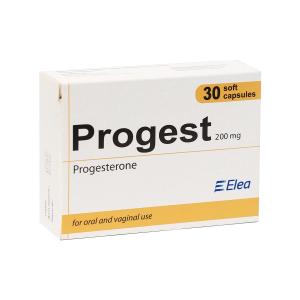 Progest - პროგესტი 200მგ 30 კაფსულა