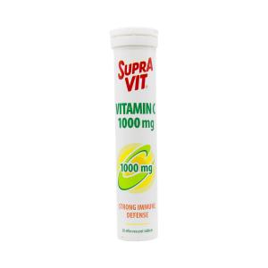 Supravit C - სუპრავიტი C 1000მგ 20 შუშხუნა ტაბლეტი