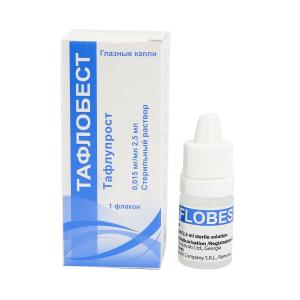 Taflobest - ტაფლობესტი თვალის წვეთები 0.015მგ/მლ 2.5მლ