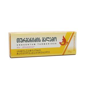 Turmanidze Unguentum - თურმანიძე მალამო ანტისეპტიკური 25გ