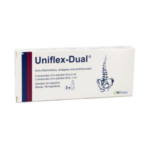 Uniflex-Dual - უნიფლექს-დუალი 3X3 3 ამპულა
