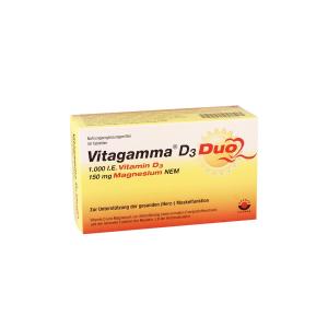 Vitagamma D3 - ვიტაგამა D3 დუო 50 ტაბლეტი