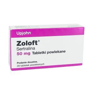 Zoloft - ზოლოფტი 50მგ 28 ტაბლეტი