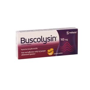 buscolysin - ბუსკოლიზინი 10მგ 20 ტაბლეტი 